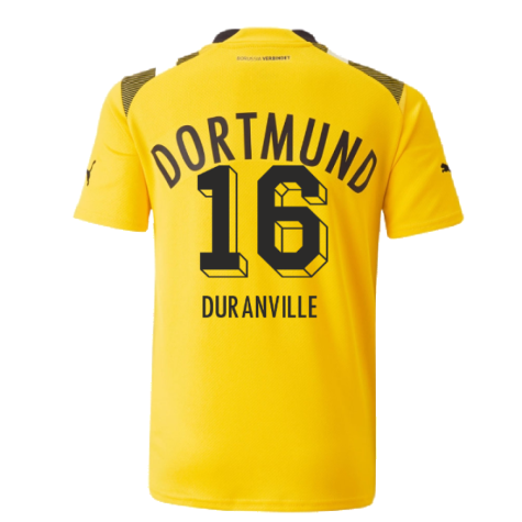 2022-2023 Borussia Dortmund CUP Shirt (Kids) (Duranville 16)