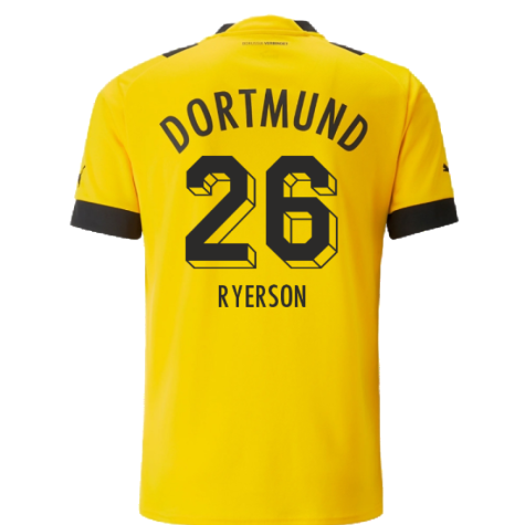 2022-2023 Borussia Dortmund Home Shirt (Ryerson 26)