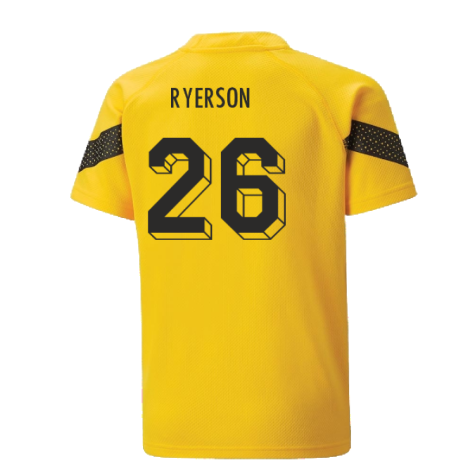 2022-2023 Borussia Dortmund Training Jersey (Yellow) - Kids (Ryerson 26)