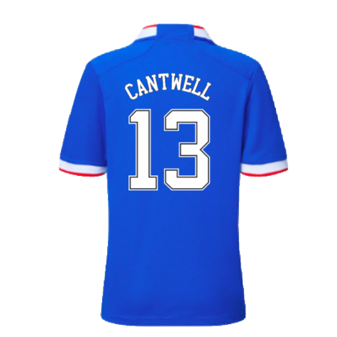 2022-2023 Rangers Home Shirt (Kids) (Cantwell 13)