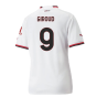 2022-2023 AC Milan Away Shirt - Ladies (Giroud 9)