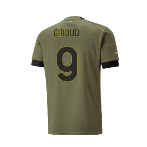 2022-2023 AC Milan Third Shirt - Kids (Giroud 9)
