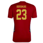 2022-2023 Ajax Training Jersey (Red) (Berghuis 23)