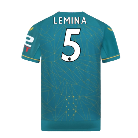 2022-2023 Wolves Away Pro Jersey (Lemina 5)