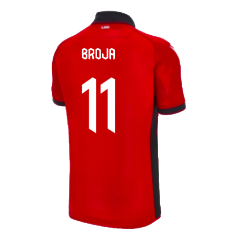 2023-2024 Albania Home Authentic Shirt (Broja 11)