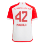 2023-2024 Bayern Munich Home Shirt (Kids) (Musiala 42)