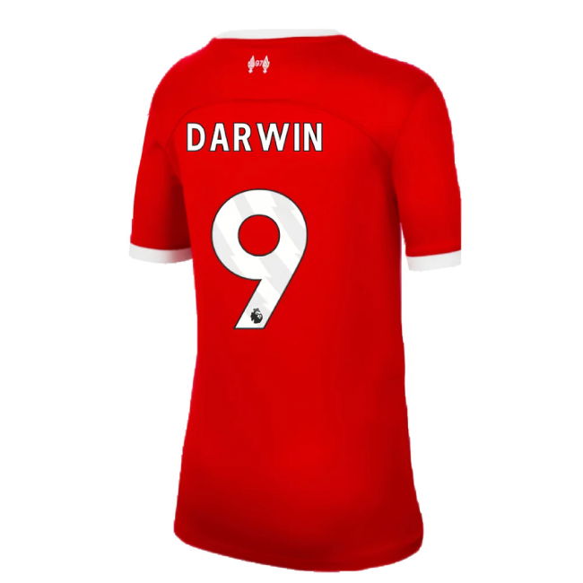 2023-2024 Liverpool Home Shirt (Kids) (Darwin 9)