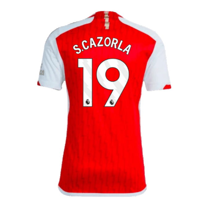 2023-2024 Arsenal Home Shirt (S.Cazorla 19)