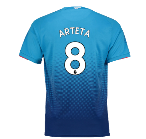 2017-2018 Arsenal Away Shirt (Arteta 8) - Kids