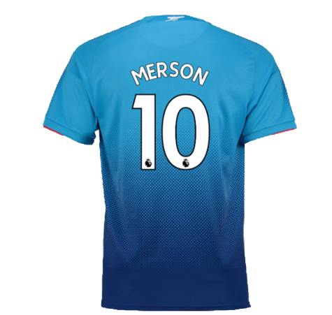 2017-2018 Arsenal Away Shirt (Merson 10) - Kids