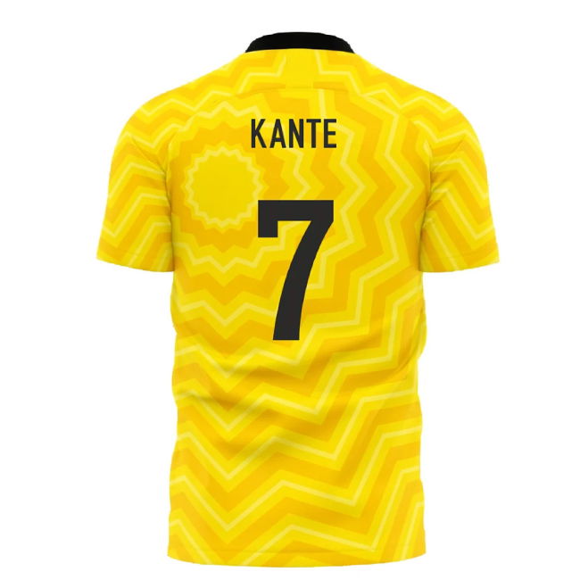 Al-Ittihad 2025-2026 Home Concept Football Kit (Libero) - Kids (Long Sleeve) (Kante 7)