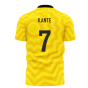 Al-Ittihad 2023-2024 Home Concept Football Kit (Libero) - Kids (Long Sleeve) (Kante 7)