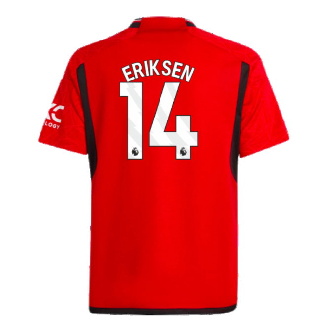 2023-2024 Man Utd Home Shirt (Kids) (Eriksen 14)