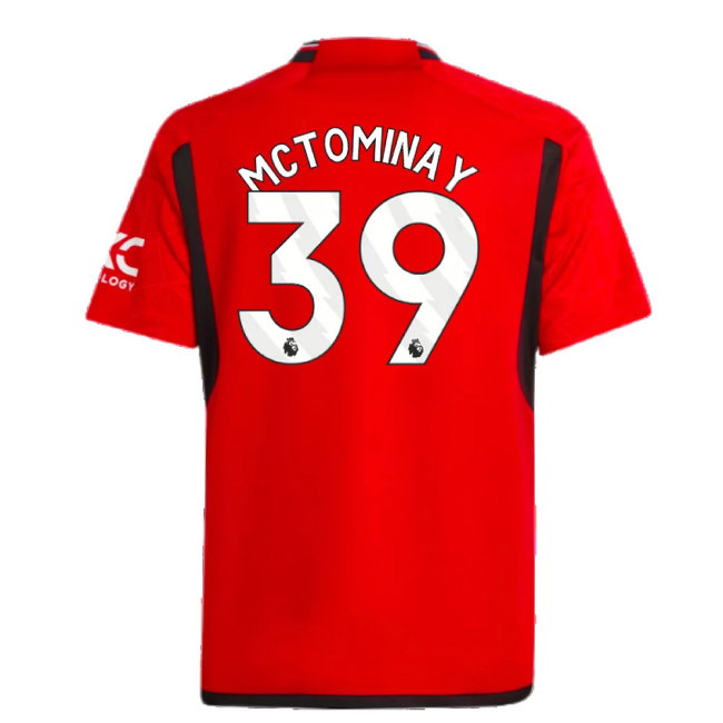 2023-2024 Man Utd Home Shirt (Kids) (McTominay 39)