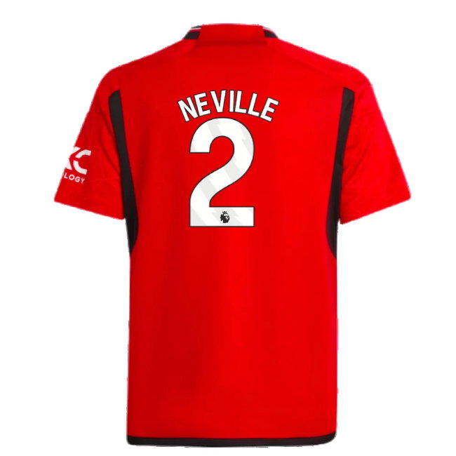 2023-2024 Man Utd Home Shirt (Kids) (Neville 2)