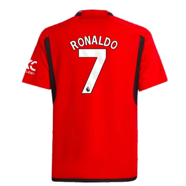 2023-2024 Man Utd Home Shirt (Kids) (Ronaldo 7)