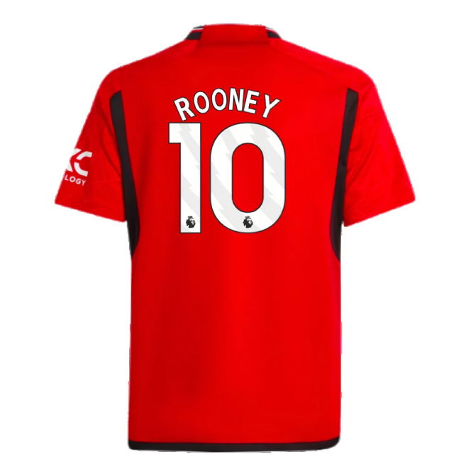 2023-2024 Man Utd Home Shirt (Kids) (Rooney 10)