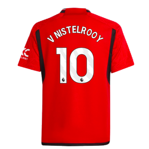 2023-2024 Man Utd Home Shirt (Kids) (V Nistelrooy 10)