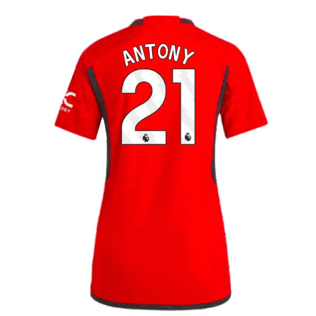 2023-2024 Man Utd Authentic Home Shirt (Ladies) (Antony 21)