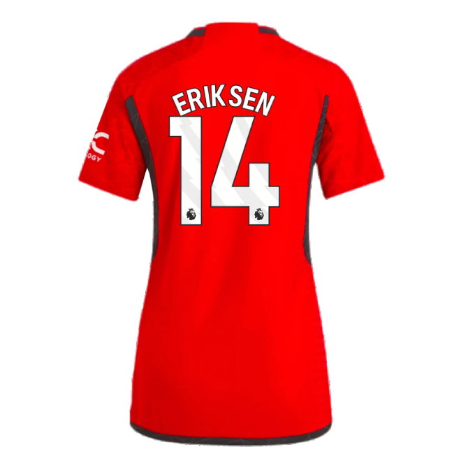 2023-2024 Man Utd Authentic Home Shirt (Ladies) (Eriksen 14)