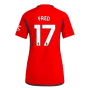 2023-2024 Man Utd Authentic Home Shirt (Ladies) (Fred 17)