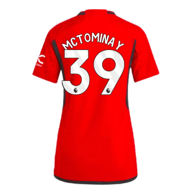 2023-2024 Man Utd Authentic Home Shirt (Ladies) (McTominay 39)