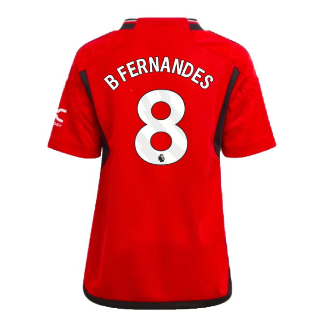2023-2024 Man Utd Home Mini Kit (B Fernandes 8)