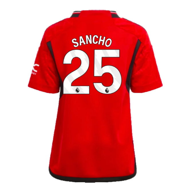 2023-2024 Man Utd Home Mini Kit (Sancho 25)