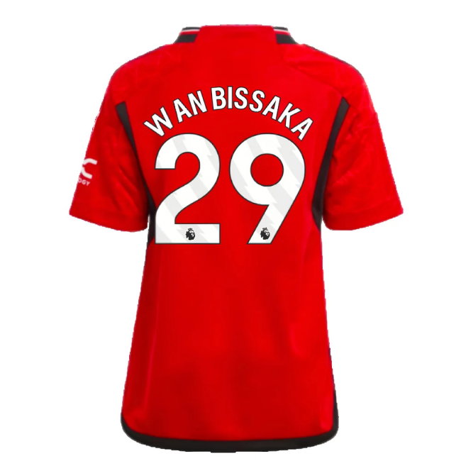 2023-2024 Man Utd Home Mini Kit (Wan Bissaka 29)