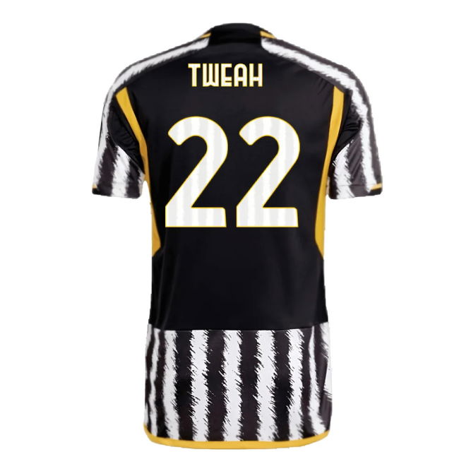 2023-2024 Juventus Home Shirt (T Weah 22)