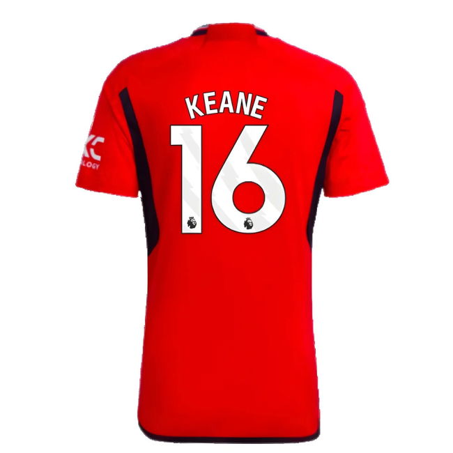 2023-2024 Man Utd Home Shirt (Keane 16)