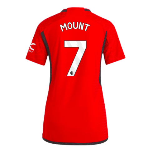 2023-2024 Man Utd Authentic Home Shirt (Ladies) (Mount 7)