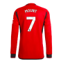 2023-2024 Man Utd Authentic Long Sleeve Home Shirt (Mount 7)