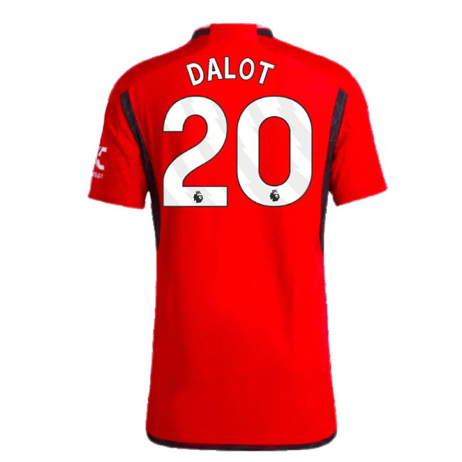 2023-2024 Man Utd Authentic Home Shirt (Dalot 20)