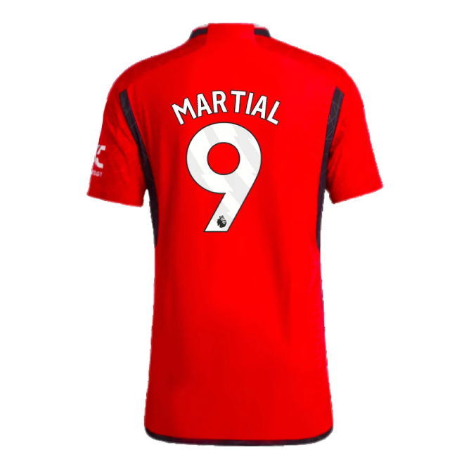 2023-2024 Man Utd Authentic Home Shirt (Martial 9)