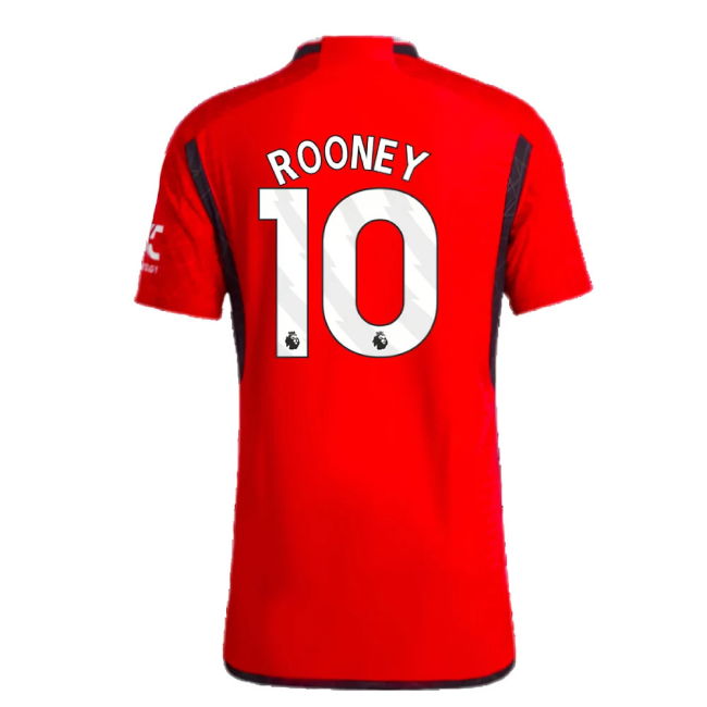 2023-2024 Man Utd Authentic Home Shirt (Rooney 10)