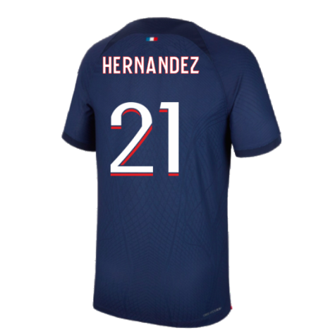 2023-2024 PSG Home Shirt (Hernandez 21)