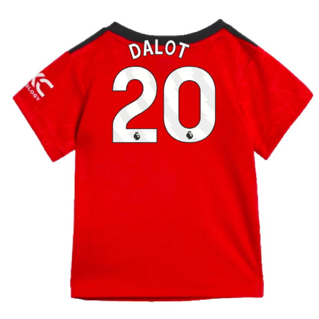 2023-2024 Man Utd Home Baby Kit (Dalot 20)