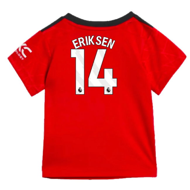 2023-2024 Man Utd Home Baby Kit (Eriksen 14)