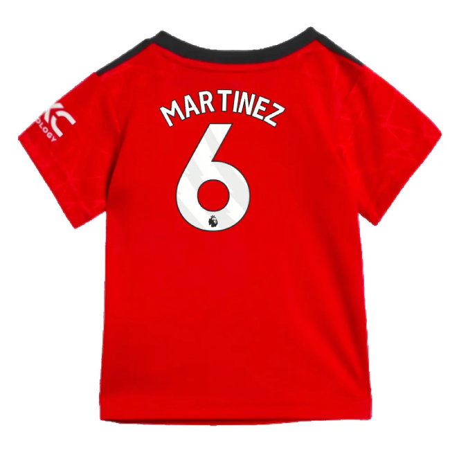 2023-2024 Man Utd Home Baby Kit (Martinez 6)