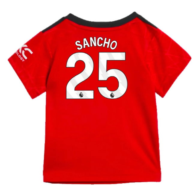 2023-2024 Man Utd Home Baby Kit (Sancho 25)