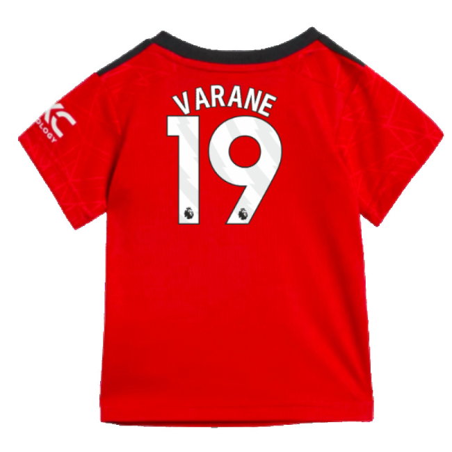 2023-2024 Man Utd Home Baby Kit (Varane 19)