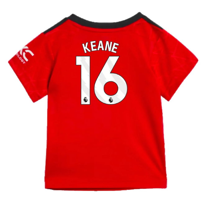 2023-2024 Man Utd Home Baby Kit (Keane 16)