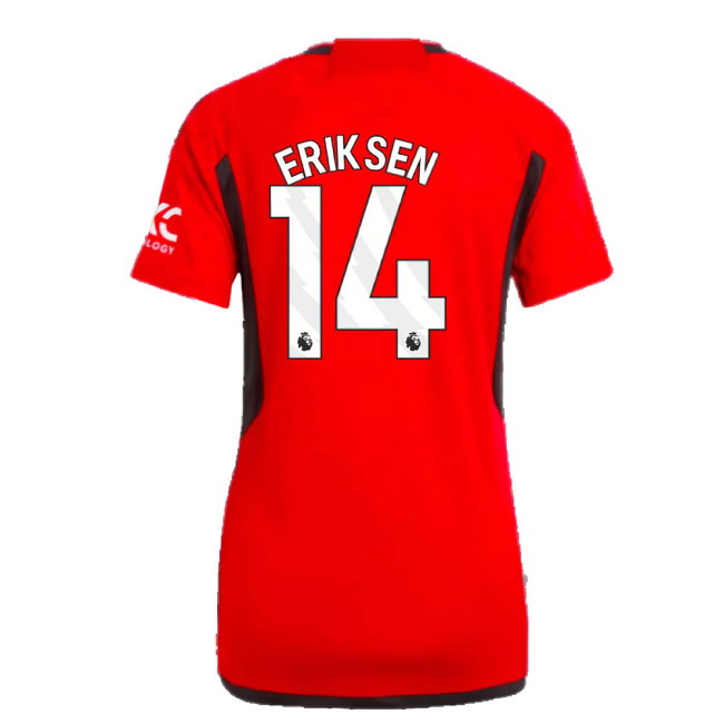 2023-2024 Man Utd Home Shirt (Ladies) (Eriksen 14)