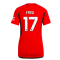 2023-2024 Man Utd Home Shirt (Ladies) (Fred 17)
