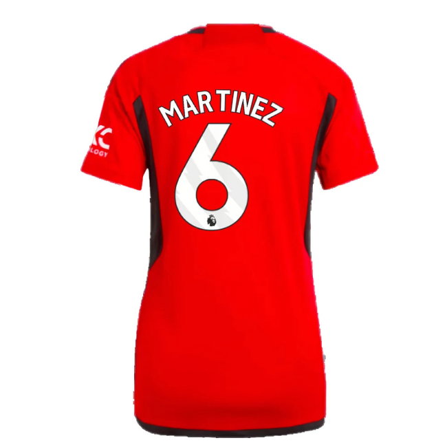 2023-2024 Man Utd Home Shirt (Ladies) (Martinez 6)