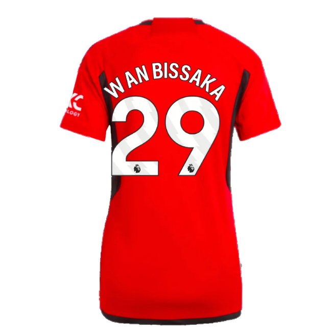 2023-2024 Man Utd Home Shirt (Ladies) (Wan Bissaka 29)