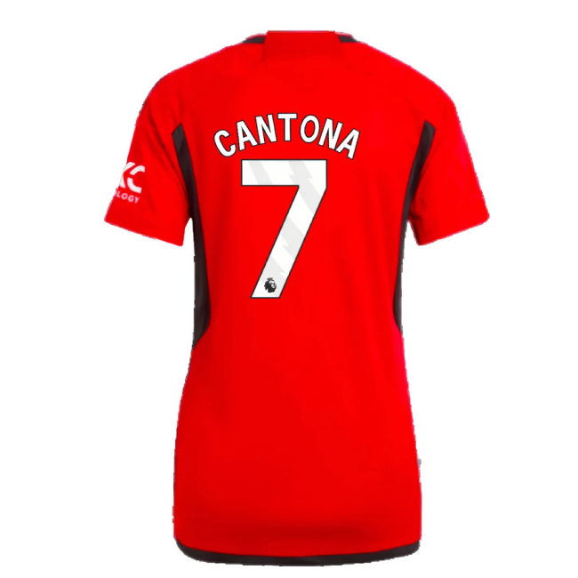 2023-2024 Man Utd Home Shirt (Ladies) (Cantona 7)