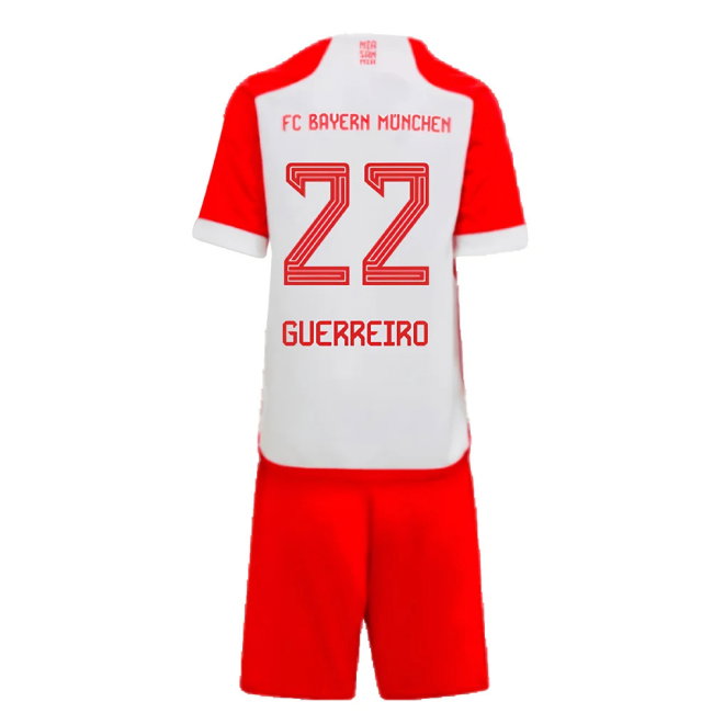 2023-2024 Bayern Munich Home Mini Kit (Guerreiro 22)