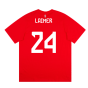 2023-2024 Bayern Munich DNA Tee (Red) (Laimer 24)